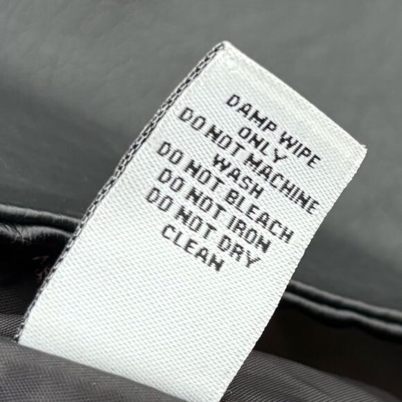 Rue 21+ Jacket 3X Retro Moto Zip Faux Leather Hood Mixed Media Streetwear Grunge - Picture 6 of 11